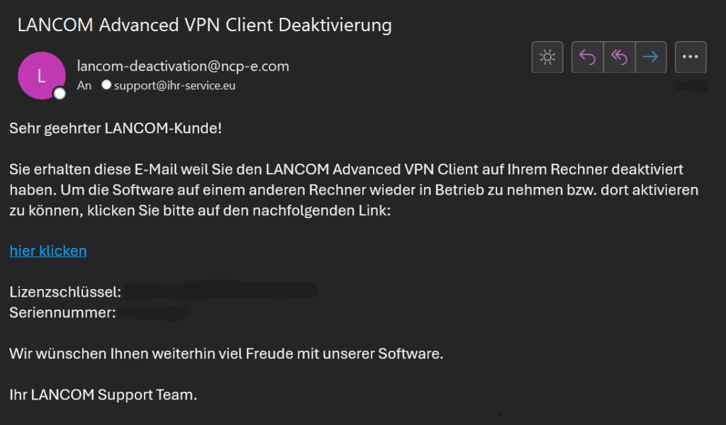 LANCOM Advanced VPN Client