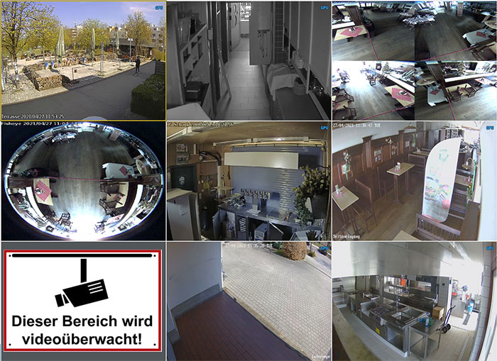 Sicherheit mit Videoüberwachung - Planung und Installation bei Ihr-Service IT-Solutions in Rosenheim